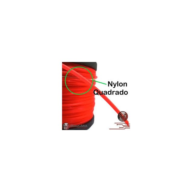 Fio de Nylon 3,0mm Roçadeira - Unifios